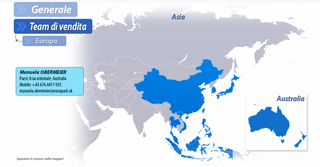 Just move the cursor over your country!